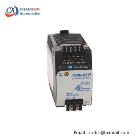 AB Control AB1606-XLP50E Power Supply Module, High Efficiency for Industrial Automation