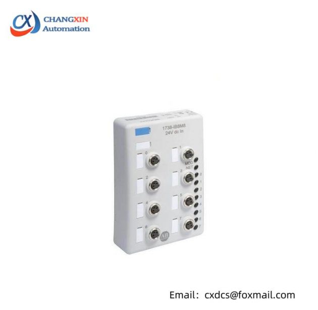 AB 1738-IB8M8: Advanced IO Module by AB, Precision for Industrial Control