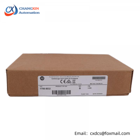 Allen-Bradley 1756-IB32: 32-Point 12/24V DC DI Module for Industrial Automation