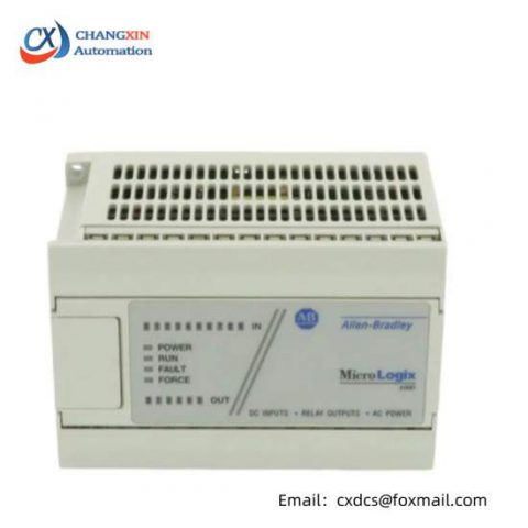 Rockwell Automation 1761-L16BWA MicroLogix 1000 Programmable Controller, 120/240VAC, 10 Inputs (24VDC), 6 Outputs (Relays)
