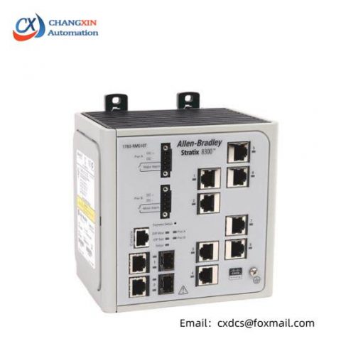 Rockwell Automation 1783-RMS10T Ethernet Switch, 10-Port Industrial Networking Solution