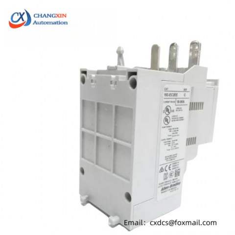 AB Overload Relay, Model 193EC3EE1890A, Advanced Industrial Control Module
