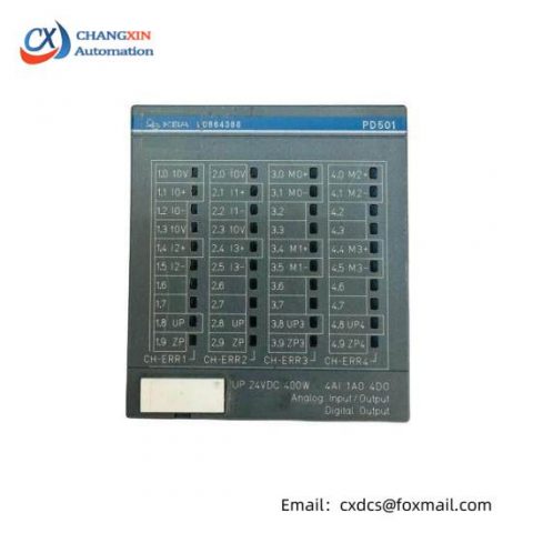 ABB PD501-4CH 1SAP260100R3001 Analog I/O Module