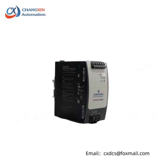 EMERSON 1X00781H01L Power Supply, Designed for Industrial Control