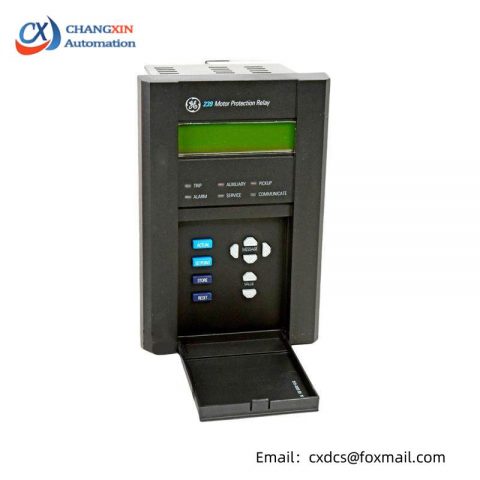 GE 239-RTD-AN Motor Protection Relay: Industrial-grade Reliability for Motor Safety