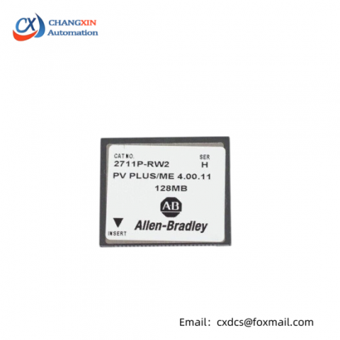 2711P-RW2 Internal CompactFlash Card: Unmatched Performance for Industrial Automation Solutions