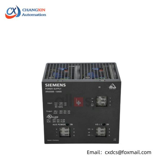 SIEMENS 3RX9306-1AA00: Comprehensive AS-Interface Combi-Power Supply