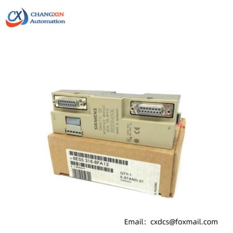 SIEMENS 6ES5316-8FA12 - Advanced IM316F Interface Module for Efficient Control Systems