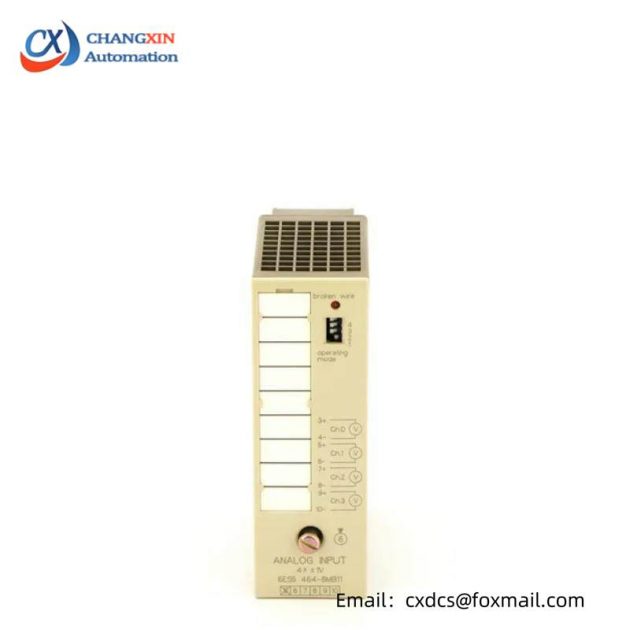 SIEMENS 6ES5464-8MB11: Industrial Analog Input Module for Enhanced Automation Solutions