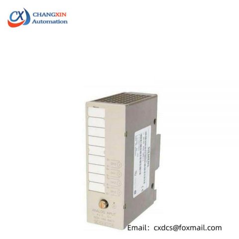 SIEMENS 6ES5466-8MC11 Analog Input Module: Industrial Control Precision at Its Core