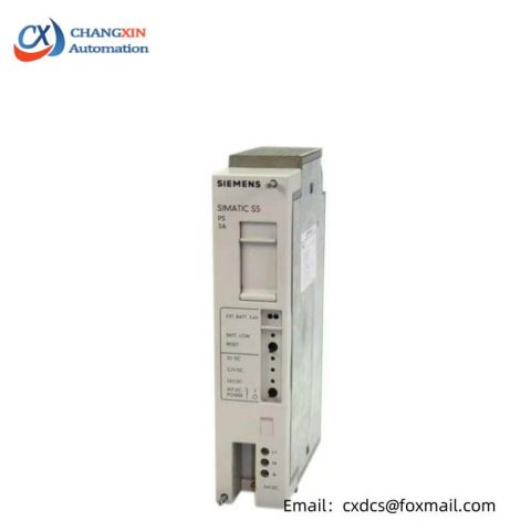 SIEMENS 6ES5951-7NB13 - High-Performance Power Supply Module, Industry Applications