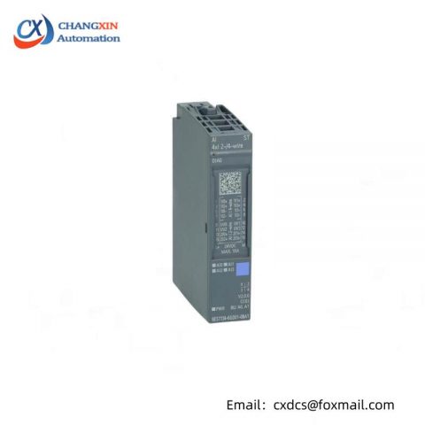 SIEMENS 6ES7134-6GD01-0BA1 ANALOG INPUT MODULE for Industrial Automation
