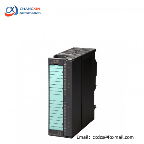 SIEMENS 6ES7321-7BH00-0AB0: Digital Input Module for 16 Channels, 24V DC, with Interrupts