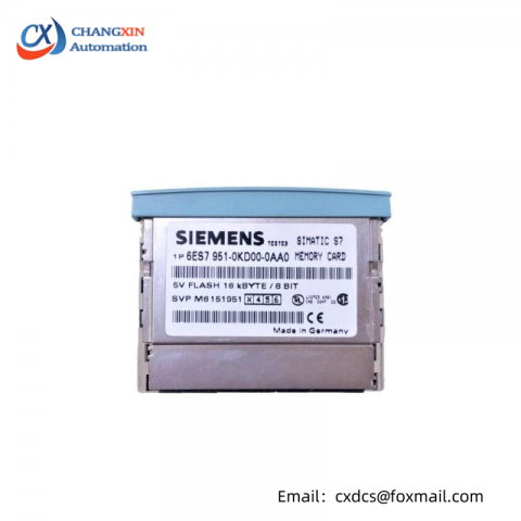 SIEMENS 6ES7951-0KD00-0AA0 S7 Memory Card - Industrial Control System Module