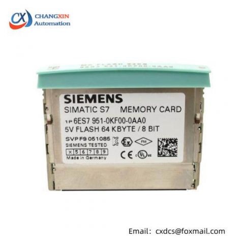 SIEMENS SIMATIC 6ES7951-0KF00-0AA0 Flash Memory Card