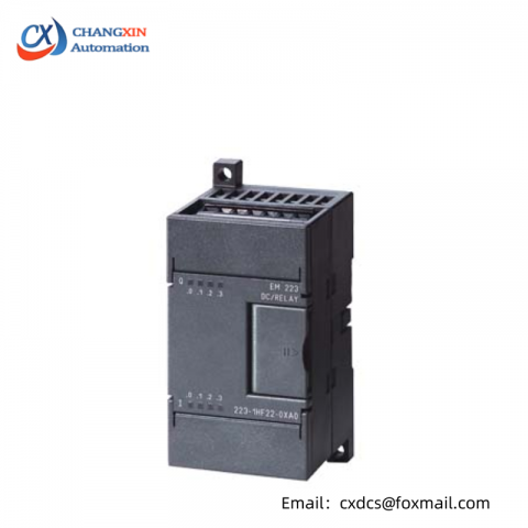 SIEMENS 6ES7 223-1BF22-0XA0 Digital I/O Module, EM 223, 4DI/4DO, DC 24V
