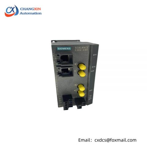 SIEMENS SCALANCE X202-2IRT MANAGED IE SWITCH, Efficient Network Management for Industrial Applications