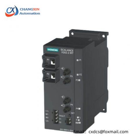 Siemens 6GK5202-2BB00-2BA3 SCALANCE X202 Network Switch Module