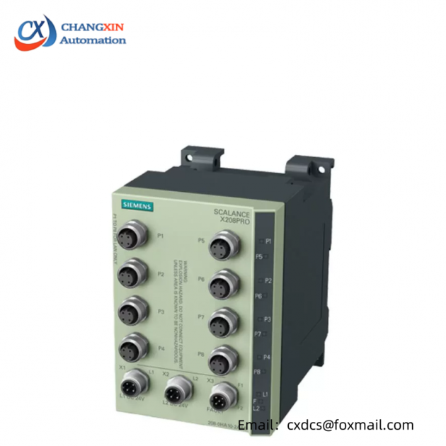 SIEMENS SCALANCE XC206-2SFP Redundant Power Supply Switch
