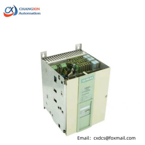 SIEMENS 6RA7078-6DV62-0 SIMOREG DC Master Converter: Precision Control for Industrial Applications