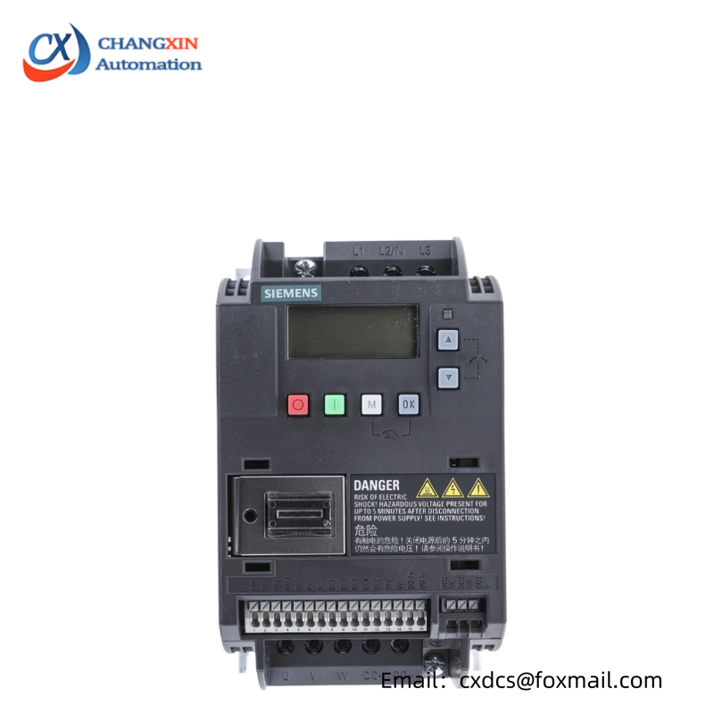 SIEMENS 6SL3 210-5BE17-5UV0 AC Motor Drive, 3AC400V, 0.75KW, Unfiltered