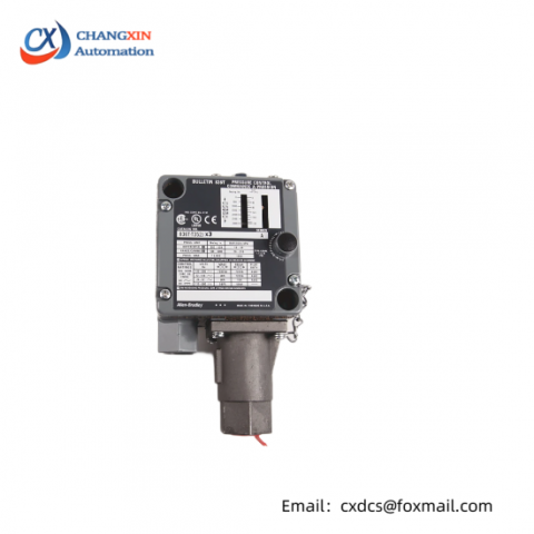 Bulletin 836T-T352J Pressure Controls, Industrial Applications