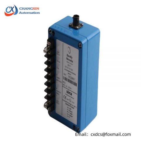 BENTLY NEVADA 86517 Accelerometer Interface Module, for Industrial Control Systems