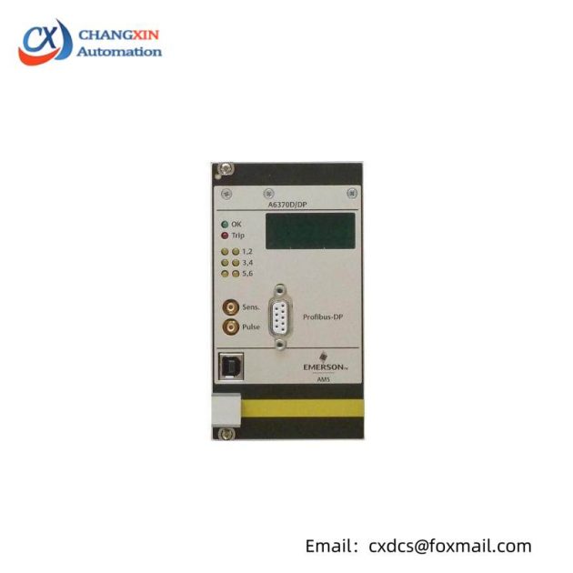 EMERSON A6370D Overspeed Protection Monitor - Speed Control Solutions