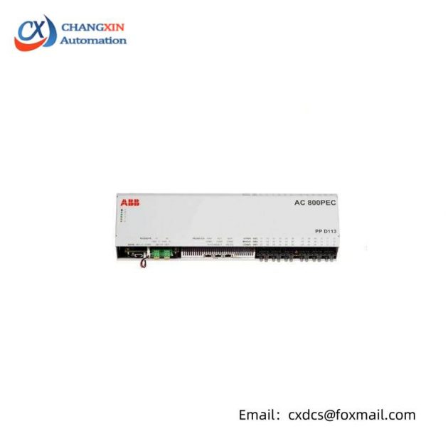 ABB 3BHE023784R2530 PP D113 B01-25-111000 Process Controller