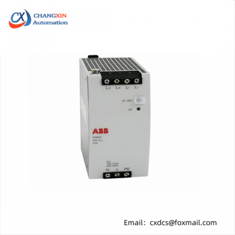 ABB 3BSC610038R1: High-Performance Power Supply Module for Industrial Control Systems
