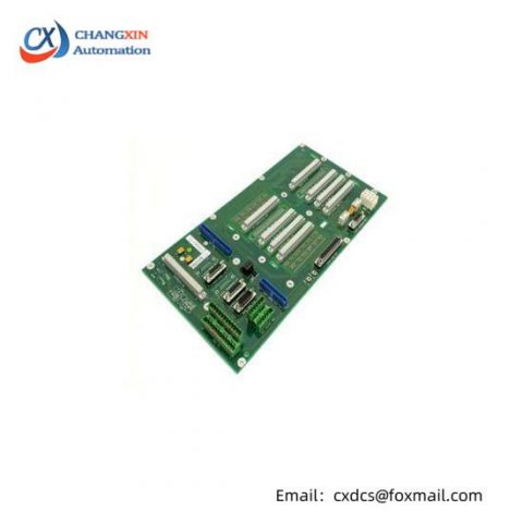 ABB 3HAB6372-001: Industrial Robot Backplane Slot Rack for DSQC330 Modules