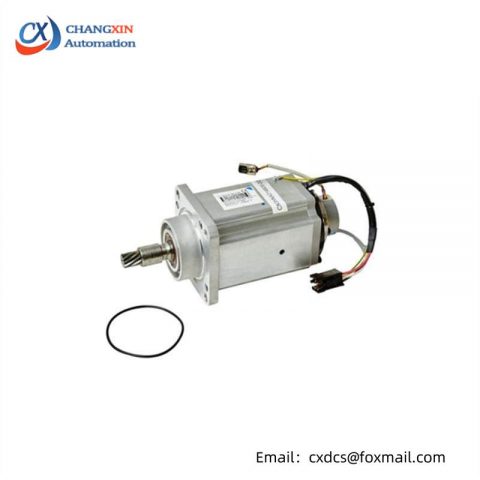 ABB 3HNA011913-001 Industrial Motor with Pinion, Designed for Heavy Duty Applications