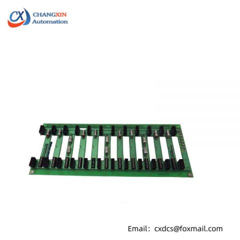 ABB 6632003A1: Industrial Grade Slot Printed Circuit Board Backplane