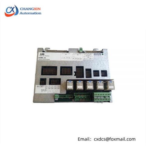 ABB ACRB-03 3HNE08250-1: Safety Cabinet Relay Board for Industrial Automation