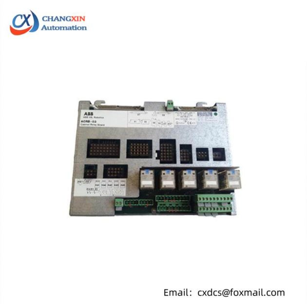 ABB ACRB-03 3HNE08250-1: Safety Cabinet Relay Board for Industrial Automation