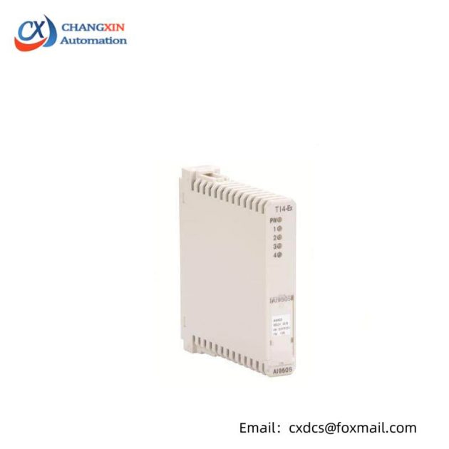 ABB AI950S 3KDE175521L9500 - Temperature Input Module, Precision Measurement for Industrial Control
