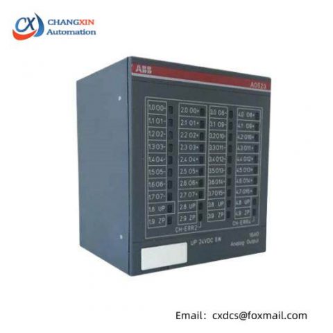 ABB AO523 - 1SAP250200R0001 Analog Output Module, Industrial Automation Solutions