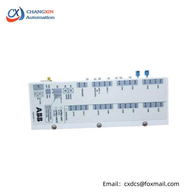 ABB APBU-44CE Branching Unit Kit: Advanced Control System Integration, Model Specific, Module Category