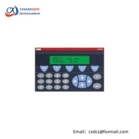 ABB CP502 RS232 Control Panel - Advanced Automation Solution for Industrial Applications