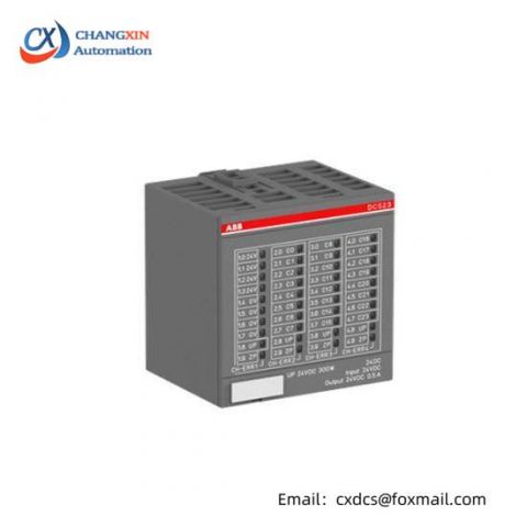 ABB DC523 1SAP240500R0001: Precision Input/Output Module for Unmatched Scalability