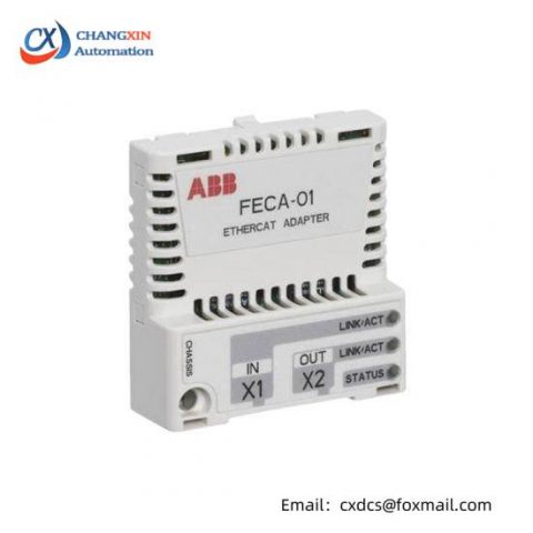 ABB FECA-01: Industrial-grade EtherCAT Adapter for Enhanced Automation Solutions