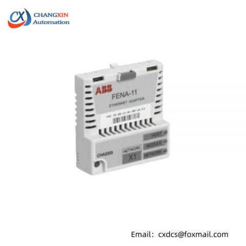 ABB FENA-11 EtherNet Bus Adapter - Ethernet Communication Module for Industrial Automation