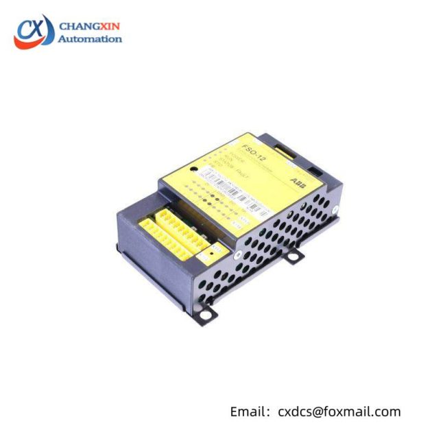 ABB FSO-12: Safety Functions Module, Industrial Control Solutions