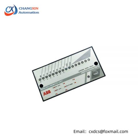 ABB ICST08A9 Remote Unit - Control System Integration