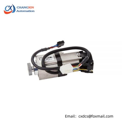 ABB IRB 1200-3HAC045827-001 Industrial Motor with Pulley