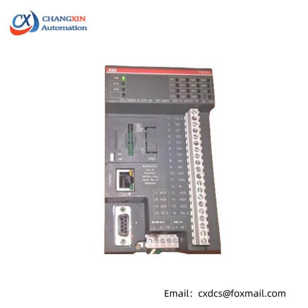 ABB PM564-R-ETH A0 - Advanced PLC Central Processing Unit