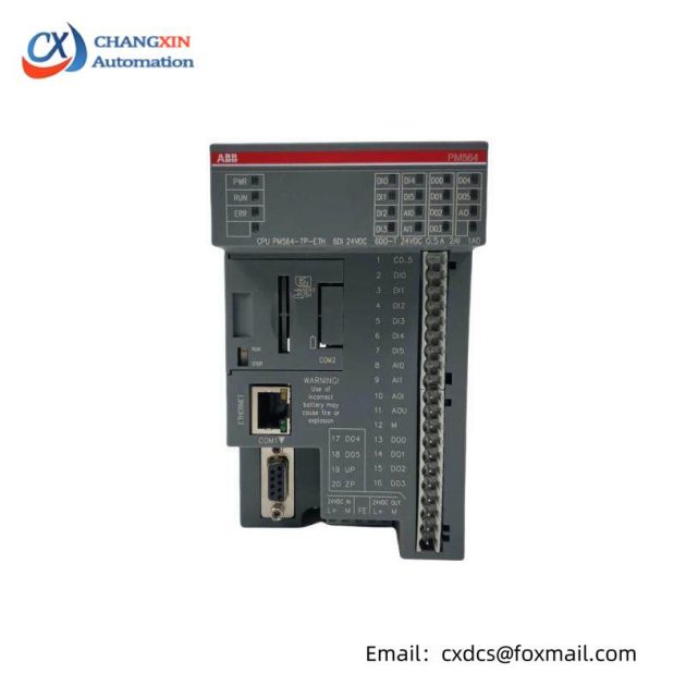ABB PM564-TP-ETH Power Supply Module, Advanced Industrial Automation Solution