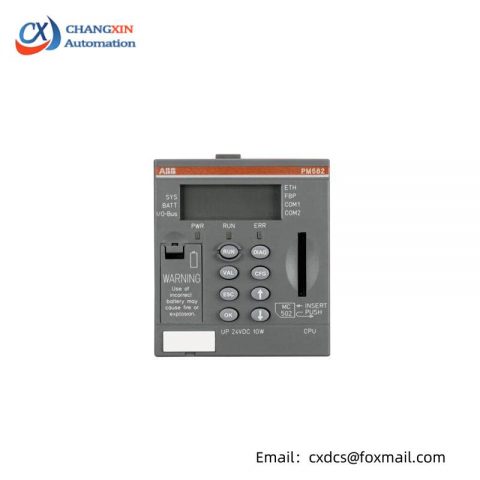 ABB PM582 1SAP140200R0201 Logic Controller: Advanced Control, Efficiency & Flexibility