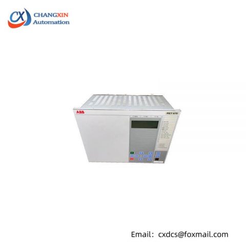 ABB RET670 1MRK004816-AB Control Relay: Advanced Automation Solution