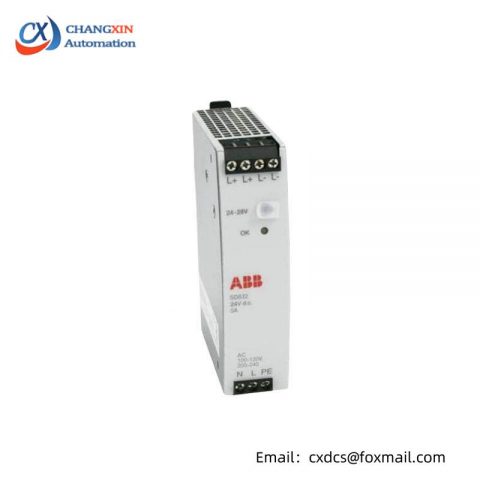ABB SD832 Power Supply Module for Industrial Control Systems